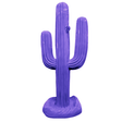 Statue Cactus Animaux Resine - 185cm - Violet - ANIMAUX-RESINE.FR