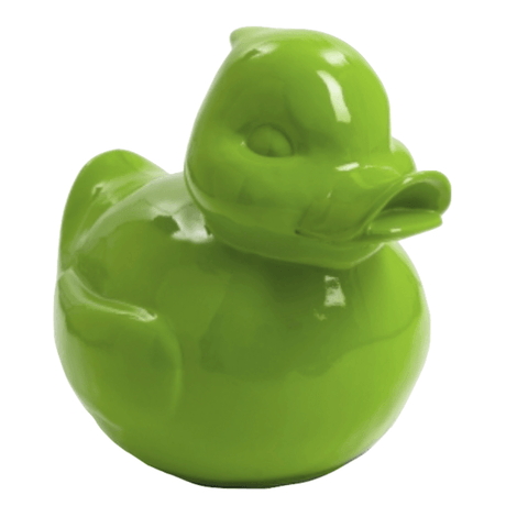 Statue Canard Animaux Resine - 200cm - Vert Pomme - ANIMAUX-RESINE.FR