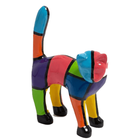 Statue Chat Animaux Resine - 45cm - Dragibus - ANIMAUX-RESINE.FR