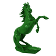 Statue Cheval Animaux Resine - 90cm - Vert - ANIMAUX-RESINE.FR