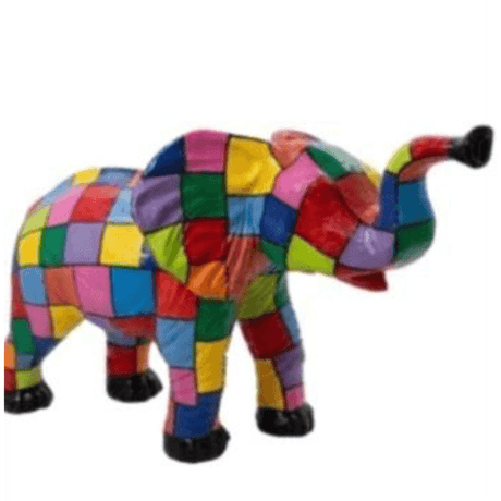 Statue Elephant Animaux Resine - 410cm - Dragibus - ANIMAUX-RESINE.FR