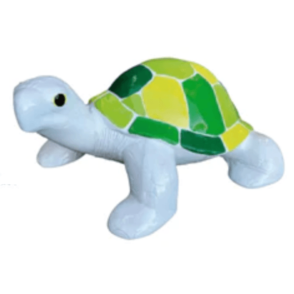 Statue Tortue Animaux Resine - 45cm - Ecaille Vert - ANIMAUX-RESINE.FR