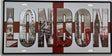 PLAQUE MÉTAL LONDON 15x30 CM - PLAQUE DECORATIVE - ANIMAUX-RESINE.FR